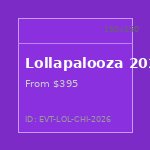 Lollapalooza 2026 — Chicago