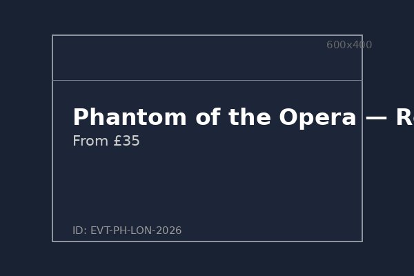 Phantom of the Opera — Return