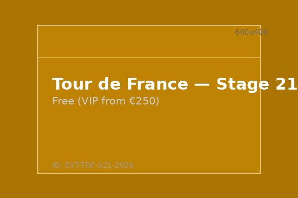 Tour de France — Stage 21