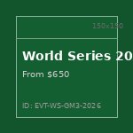 World Series 2026 — Game 3